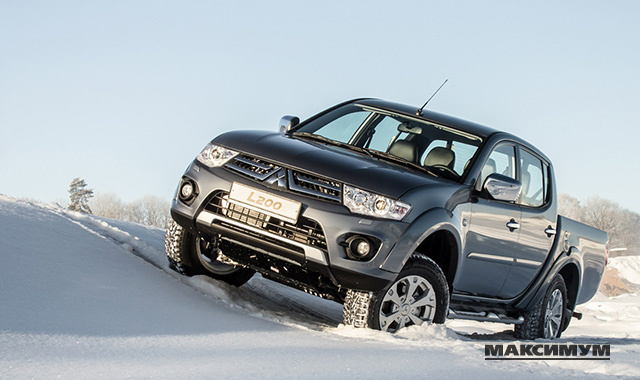 Тест-драйв Mitsubishi L200 - автомобиль для бездорожья