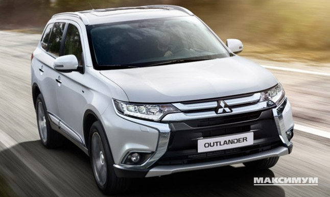 Рестайлинговый Mitsubishi Outlander